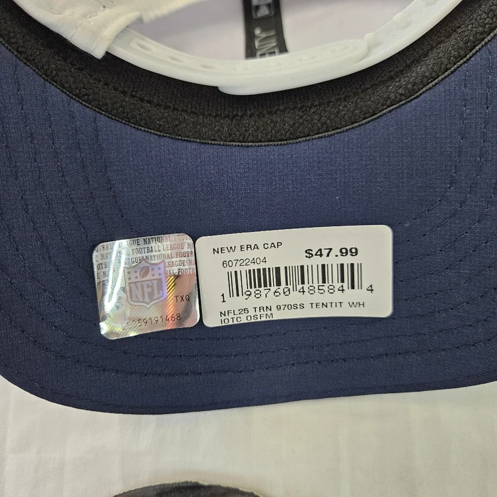 New Era Tennessee Titans NFL 9Seventy Stretch Snap Back Hat Cap White